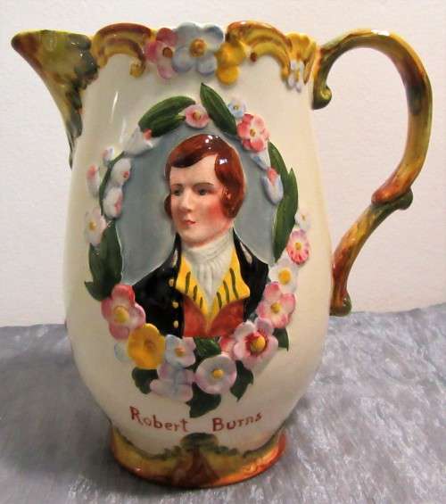 Being offered is a marvelous English pitcher marked 1045-2 MADE IN ENGLAND BESWICK ENGLAND.