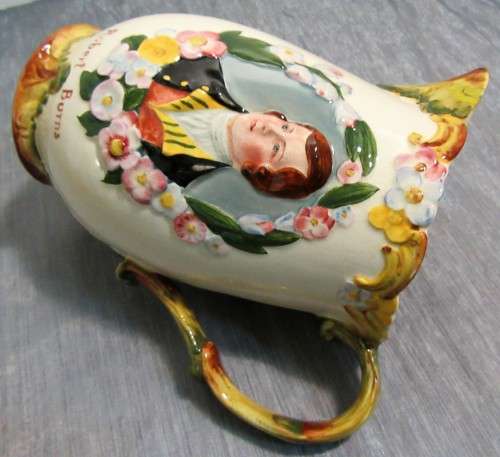 Being offered is a marvelous English pitcher marked 1045-2 MADE IN ENGLAND BESWICK ENGLAND.