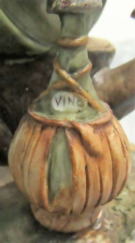 Beautifully antique crafted porcelain sculpture of a Capodimonte large porcelain figure hand crafted