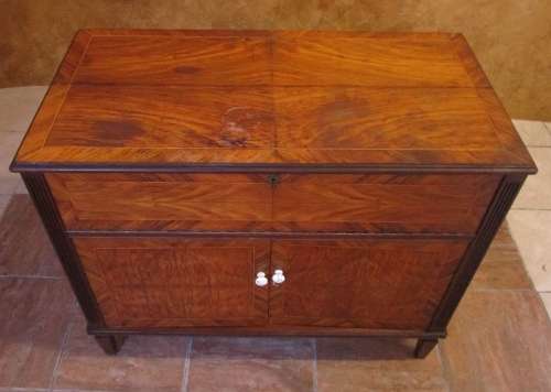 WITH THE NEW TREND A CABINET TO HAVE!!! A ANTIQUE LP/VINYL CUPBOARD TO ORGANISE YOUR COLLECTION