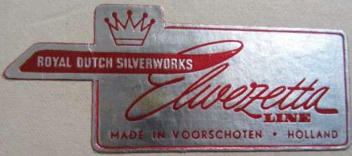 A EXQUISITE COLLECTION OF ROYAL DUTCH  SILVERWARE - LINE MADE IN VOORSCHOTEN HOLLAND