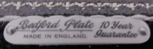 6 TEASPOONS IN THERE ORIGINAL CASE MARKED BEDFORD PLATE 10 YEARS  GUARANTEE ENGLAND