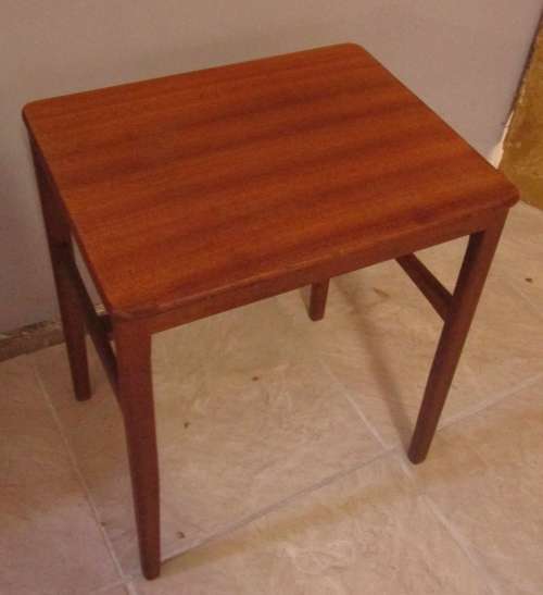 A LOVLEY VINTAGE - RETRO COFFEE TABLE - LOVE THE STRAIGHT LINES OF THIS TABLE - TWO AVAILABLE