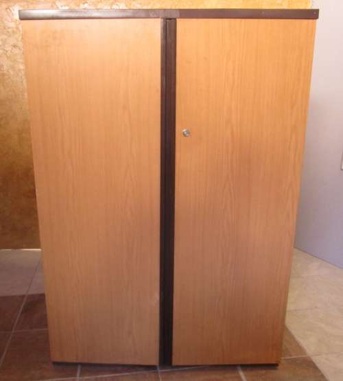 A fantastic large modern two door filing cabinet,  in good condition