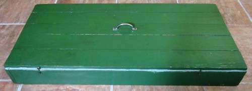 1950s Croquet Set. This set is for four players or less. It has four mallets, four balls,