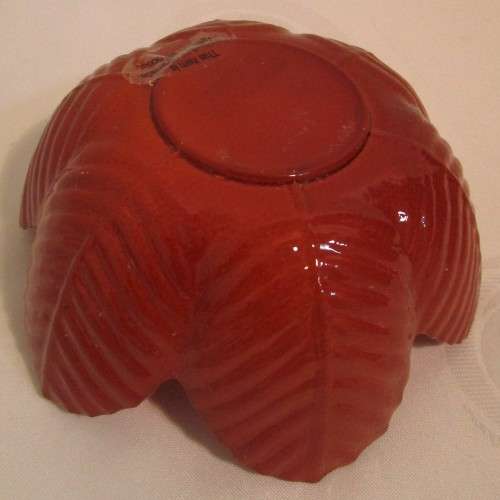 LEAVE BOWL - THIS ITEMS IS INDIVIDUALLY HANDMADE..VARIATION WILL OCCUR