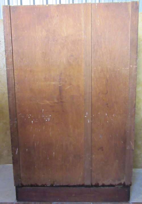 A MARVELOUS VINTAGE TWO DOOR CUPBOARD
