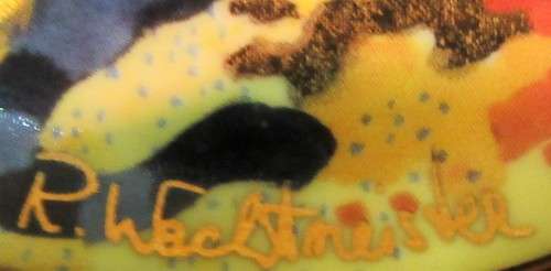 XMAS PROMOTION !!!! - ROMANTICO miniature Goebel collectors plate ROSINA WACHTMEISTER