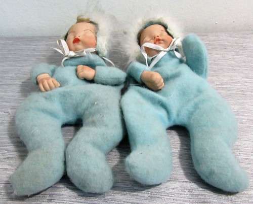 TO CUTE TO PORCELAIN BABIES FOR YOUR COLLECTION