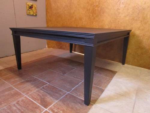 WOW THIS IS FOR GREAT ENTERTAINING A 12 SEATER DINING ROOM TABLE FINISHED WITH CHALK PAINT