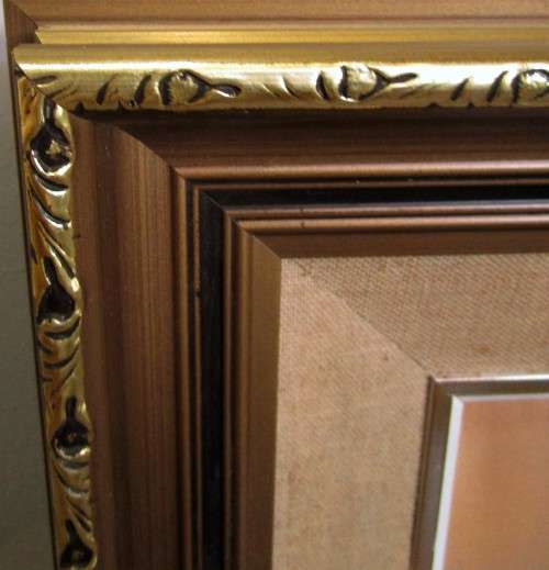 A STUNNING OIL ON BOARD SIGNED - STUNNING PIECE