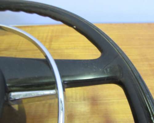 A FANTASTIC VINAGE MERCEDES STEERING WHEEL