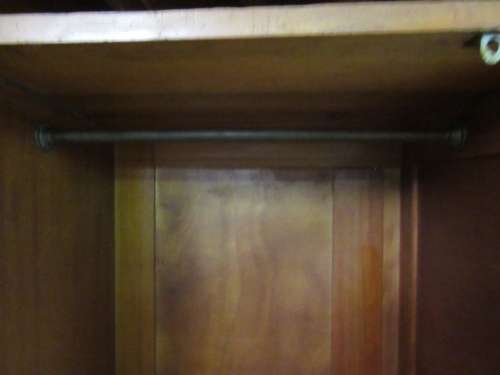 WOW A ELGANT & STYLIS GABLE TOP TWO DOOR WARDROBE - A REAL STATEMENT PIECE