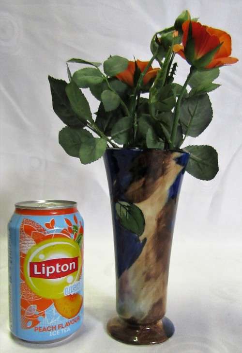 English Porcelain - Stunning H&K Tunstall " Autumn " Vase -