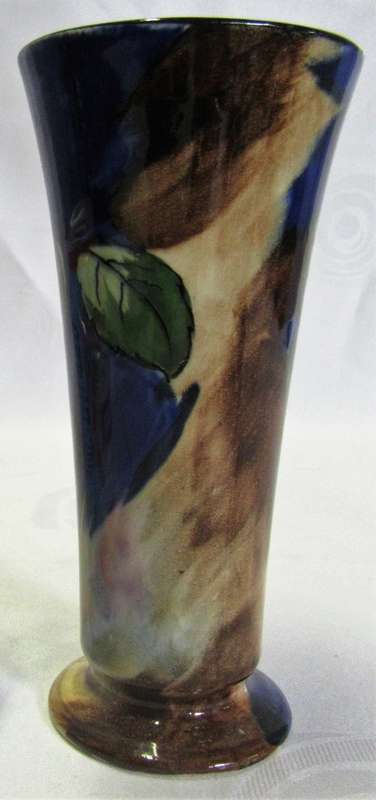 English Porcelain - Stunning H&K Tunstall " Autumn " Vase -