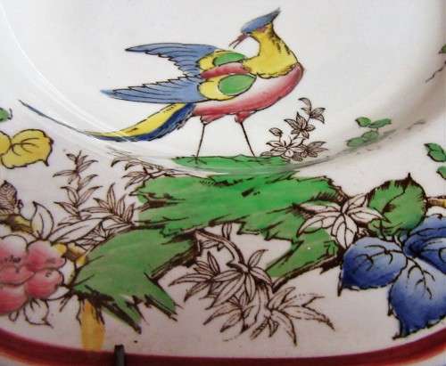 Very Old And Very Rare Booths Silicon China "the Tor" Ceylon Ivory Bowl