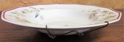 Very Old And Very Rare Booths Silicon China "the Tor" Ceylon Ivory Bowl