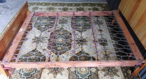 A MARVELOUS ART DECO STYLE DOUBLE BED BY EDBLO - GOLD MEDAL PRODUCT