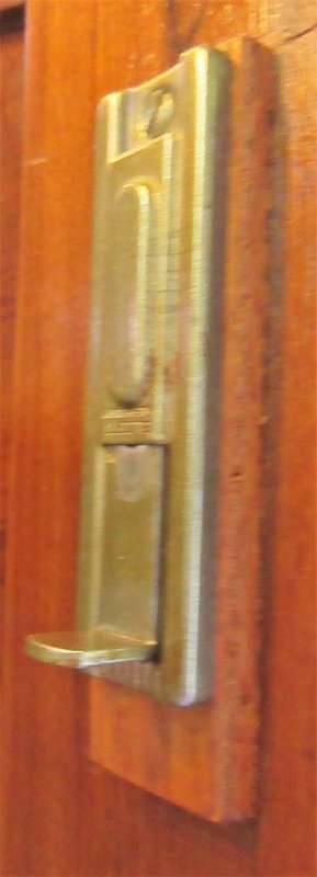 A GORGEOUS THREE DOOR VINTAGE BALL & CLAW WARDROBE WITH LOTS OF VINTAGE CHARM