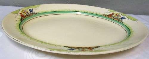 Weatherby Hanley Falcon Ware Art Deco LARGE MEAT PLATTER