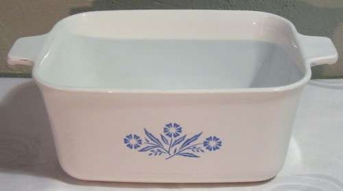 Corning Blue Cornflower Corningware Bake