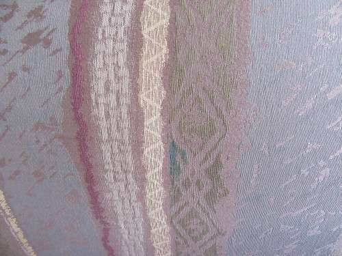 A VERY COMFORTABLE 2 SEATER SOFA FABRIC IS FAIR ONE OR TWO SCUFS - OR FOR RECOVERY
