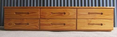 SOMETHING DIFFERANT 1.7M LONG CHEST OF DRAWERS CAN BE A COFFEE TABLE WITH A DIFFERENCE