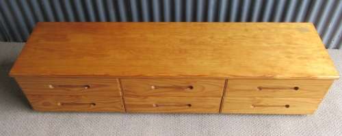 SOMETHING DIFFERANT 1.7M LONG CHEST OF DRAWERS CAN BE A COFFEE TABLE WITH A DIFFERENCE