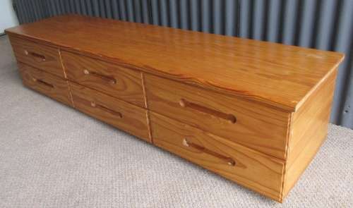 SOMETHING DIFFERANT 1.7M LONG CHEST OF DRAWERS CAN BE A COFFEE TABLE WITH A DIFFERENCE
