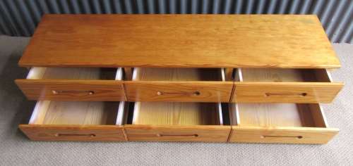 SOMETHING DIFFERANT 1.7M LONG CHEST OF DRAWERS CAN BE A COFFEE TABLE WITH A DIFFERENCE