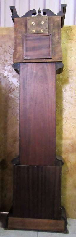 Franz Hermle Grandfather Clock with Bright Oak Case,  Oak wood, brass, glass  Gosheim, Germany,