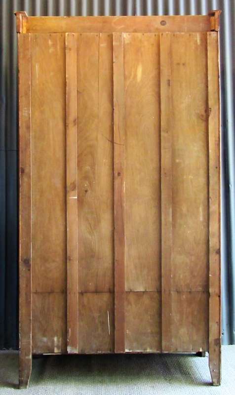 A GORGEOUS MIRRORED OAK WARDROBE WITH BEAUTIFUL INLAY WORK  - STUNNING & TIMELESS