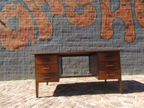 Vintage Partridge wood desk - restored