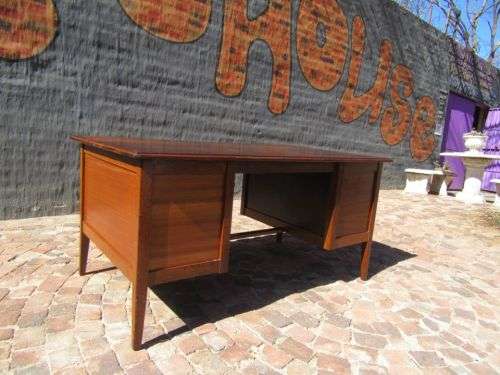 Vintage Partridge wood desk - restored