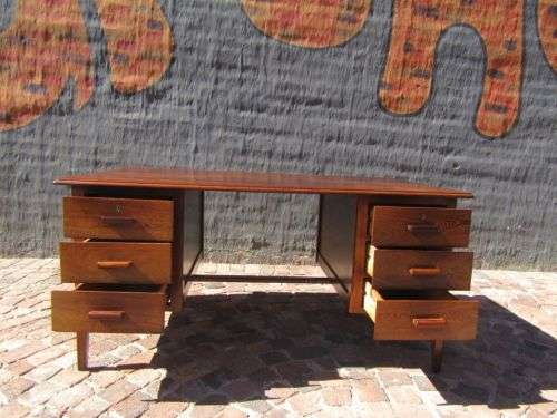 Vintage Partridge wood desk - restored