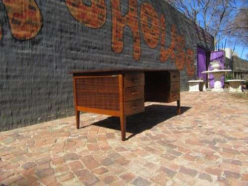 Vintage Partridge wood desk - restored
