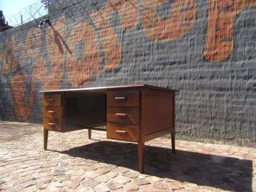 Vintage Partridge wood desk - restored
