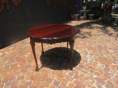 Rare Find Round Ball & Claw Four Seater Table