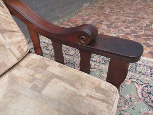 Large Ball and Claw Stink Wood three seater couch