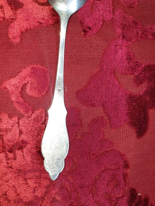 800 Silver 1937 Set of 6 Spoons