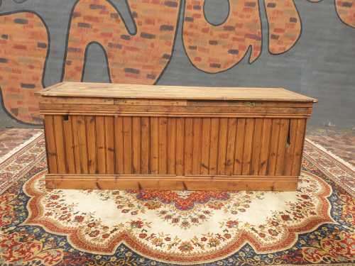 Large Oregan Antique shop counter with shelves at the back
