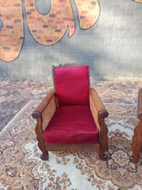 Pair of Lovely Solid wood occasional Chairs
