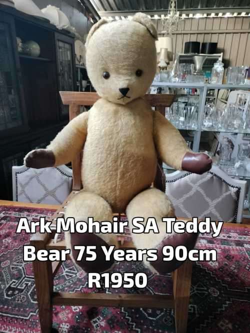 Ark Mohair SA Teddy Bear 75years