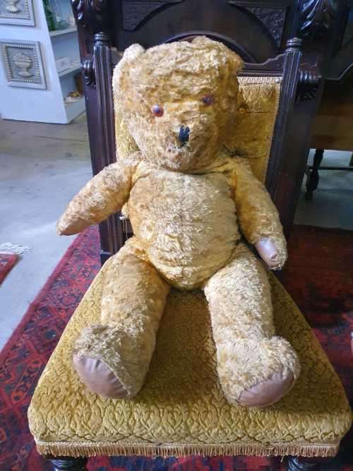 Vintage Plush European 1960 Teddy Bear
