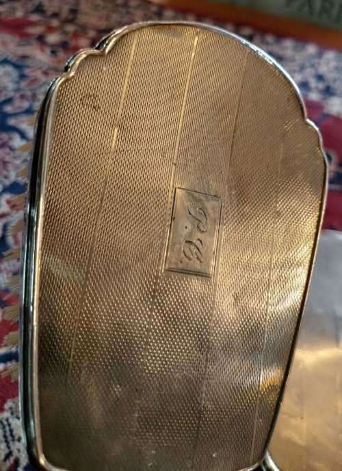 Walker & hall 1920s sterling silver brush set