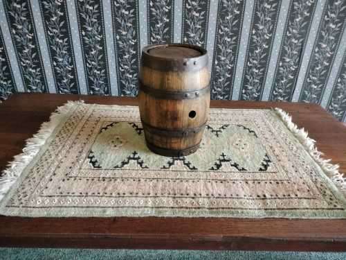 Medium Wood Barrel