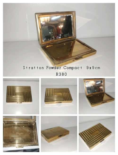 Stratton Vintage Convertible Compact Powder Case