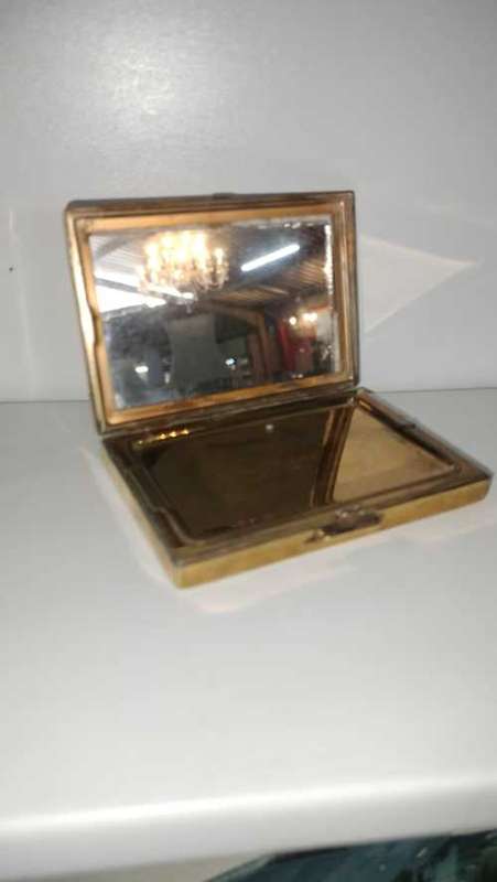 Stratton Vintage Convertible Compact Powder Case