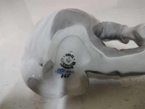 Royal Copenhagen Figurine #865, Royal Copenhagen Shepherd Boy Eating Porcelain Figurine Number 865
