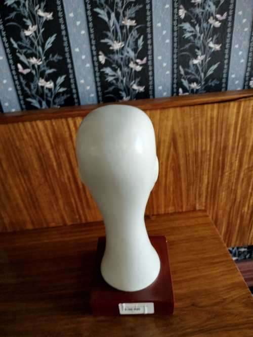 Vintage Ikea Nagon Bisque Ceramic Mannequin Head Modern Art Sculpture